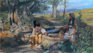 Jesus with Samaritan Woman